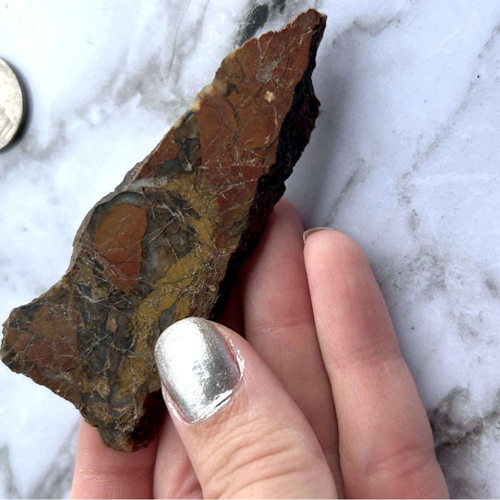 Red Jasper Slab